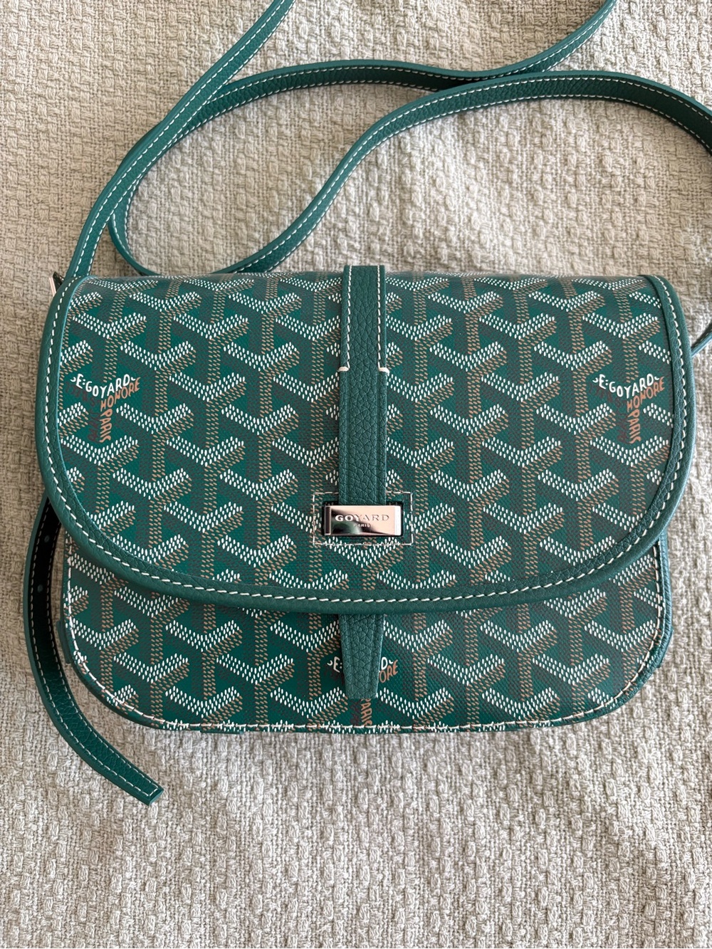 EUC/Like New - Goyard Belvedere PM, Verde